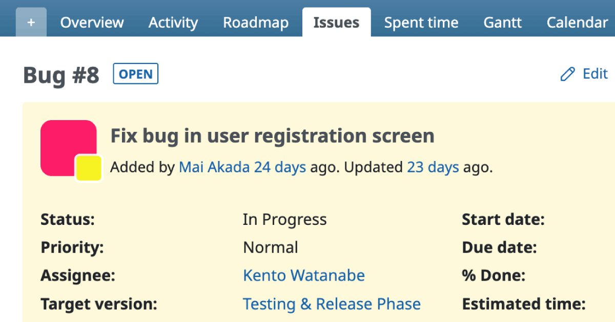 【Monthly Update】Preview of the New Features in Pre-release Redmine! New 