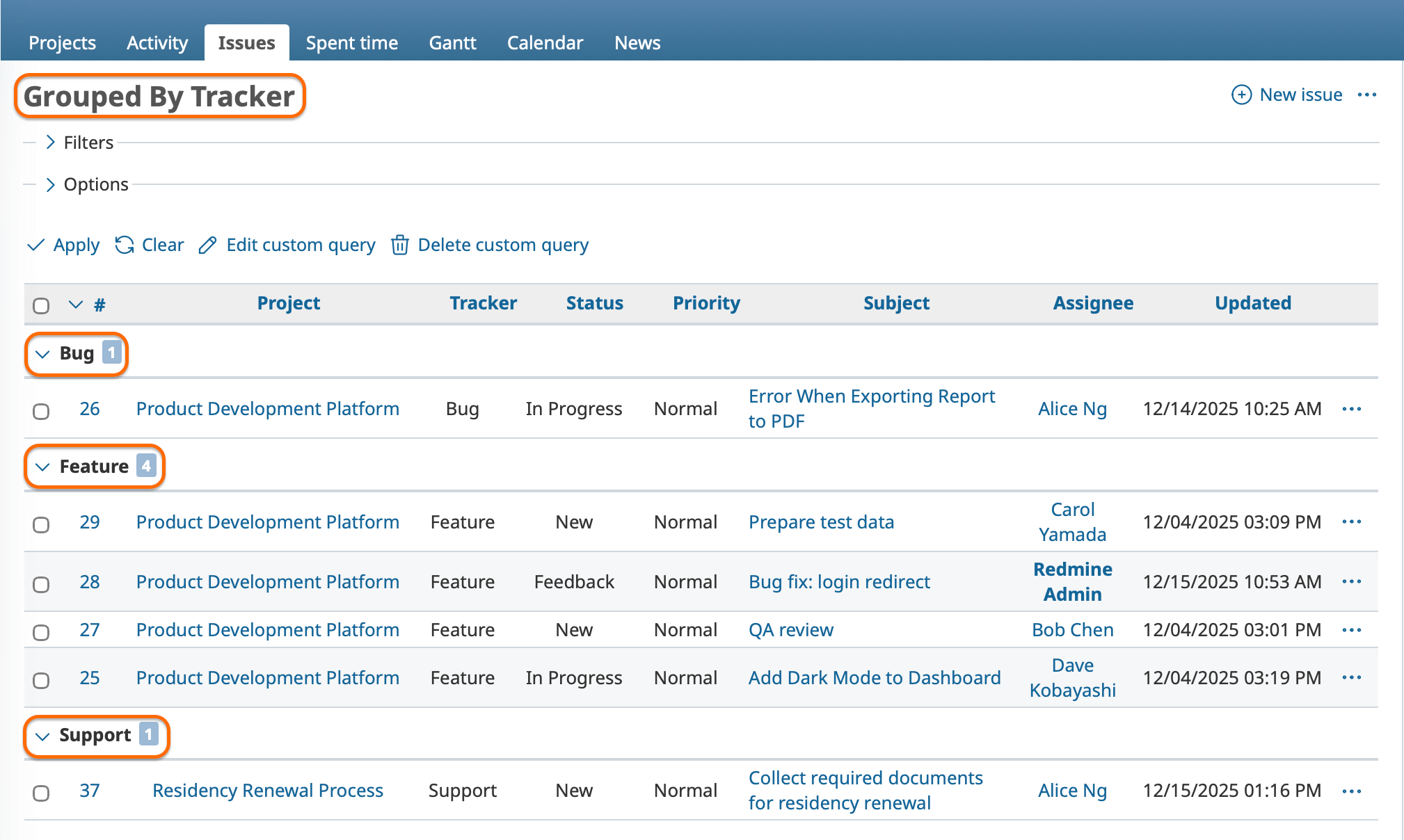 Custom Queries Overview