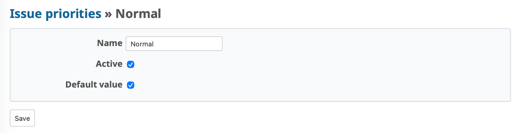 Edit Enumeration Value