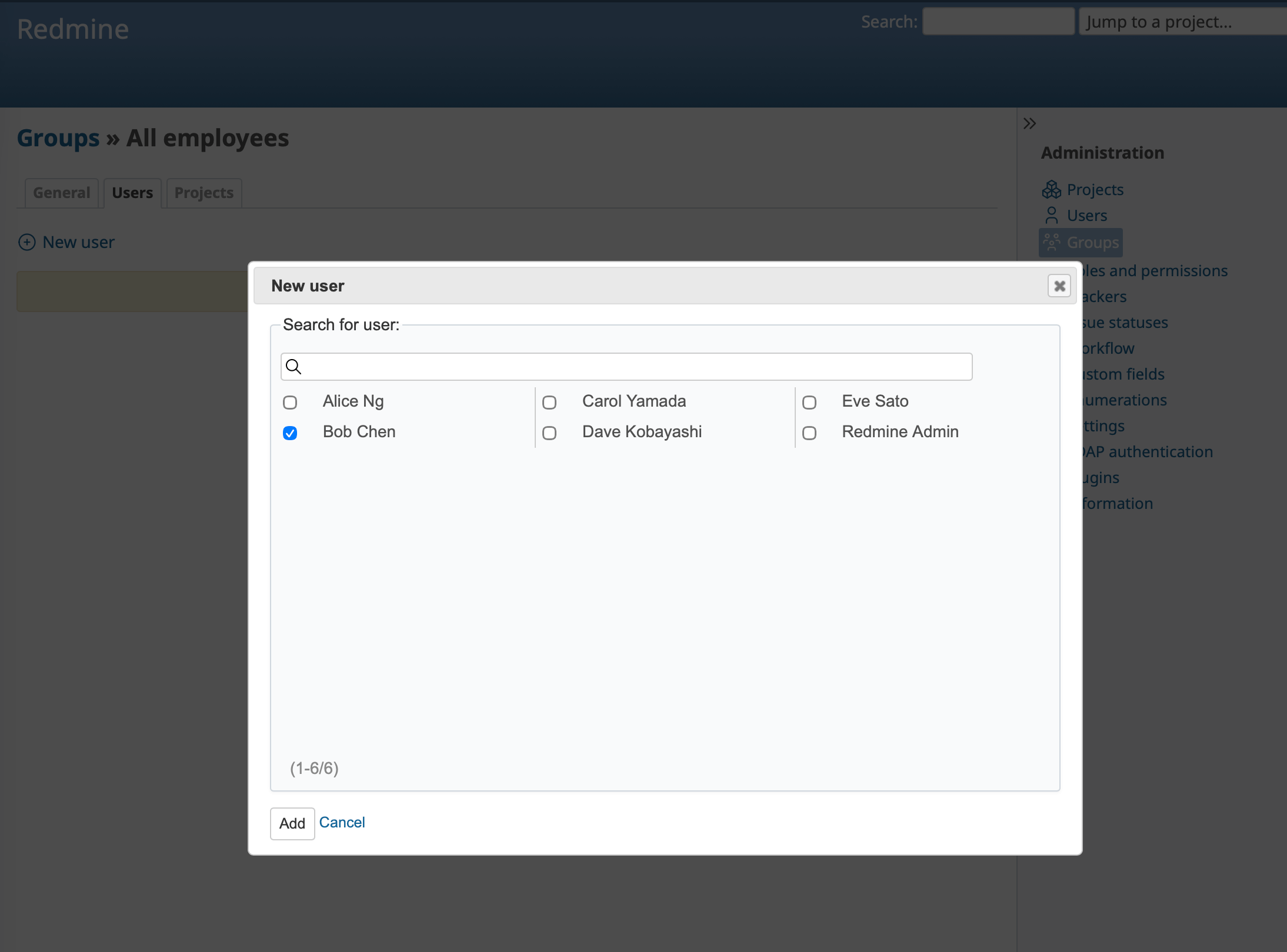 Manage Group Members